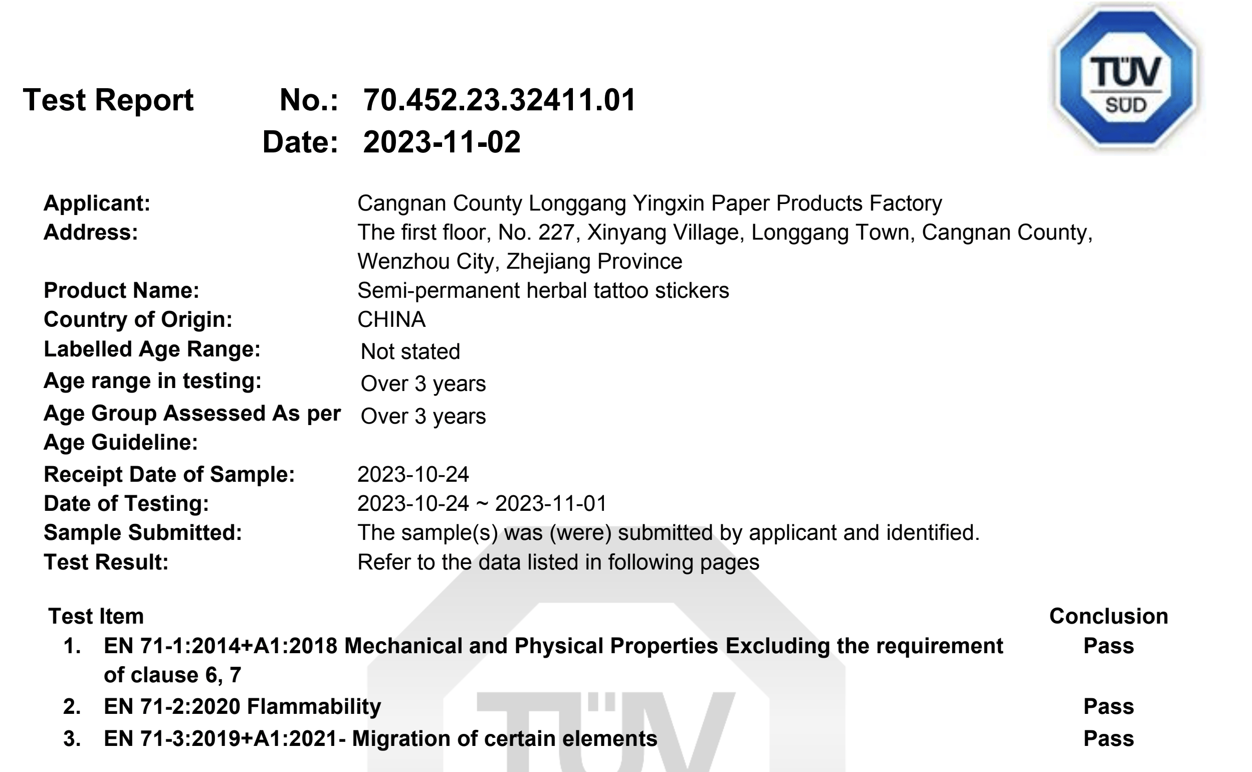 Cosmic Draft Safety Certificate